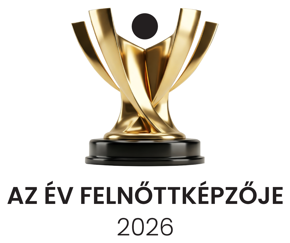 Az Év Felnőttképzője 2026 logó