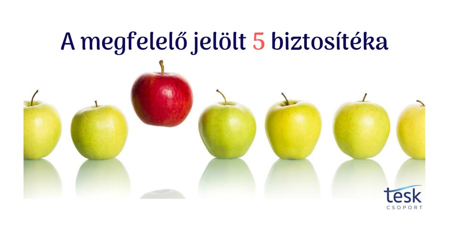 A megfelelő jelölt 5 biztosítéka