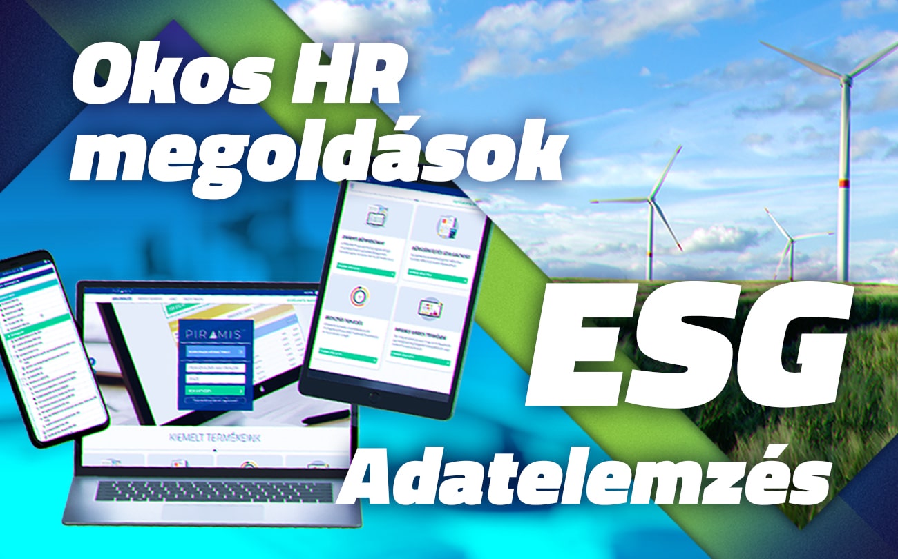 Okos HR megoldások, ESG, adatelemzés