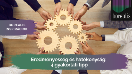 Eredményesség és hatékonyság: 4 gyakorlati tipp - Borealis Inspirációk