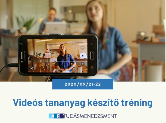 Videós tananyag készítő tréning 