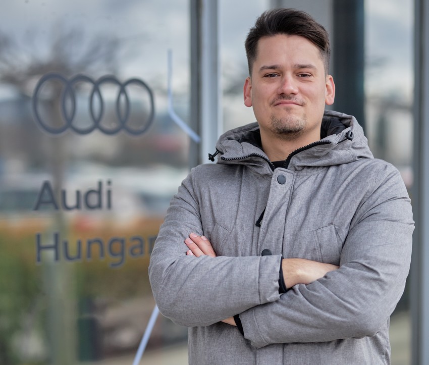 Csizmadia Vilmos, Audi-