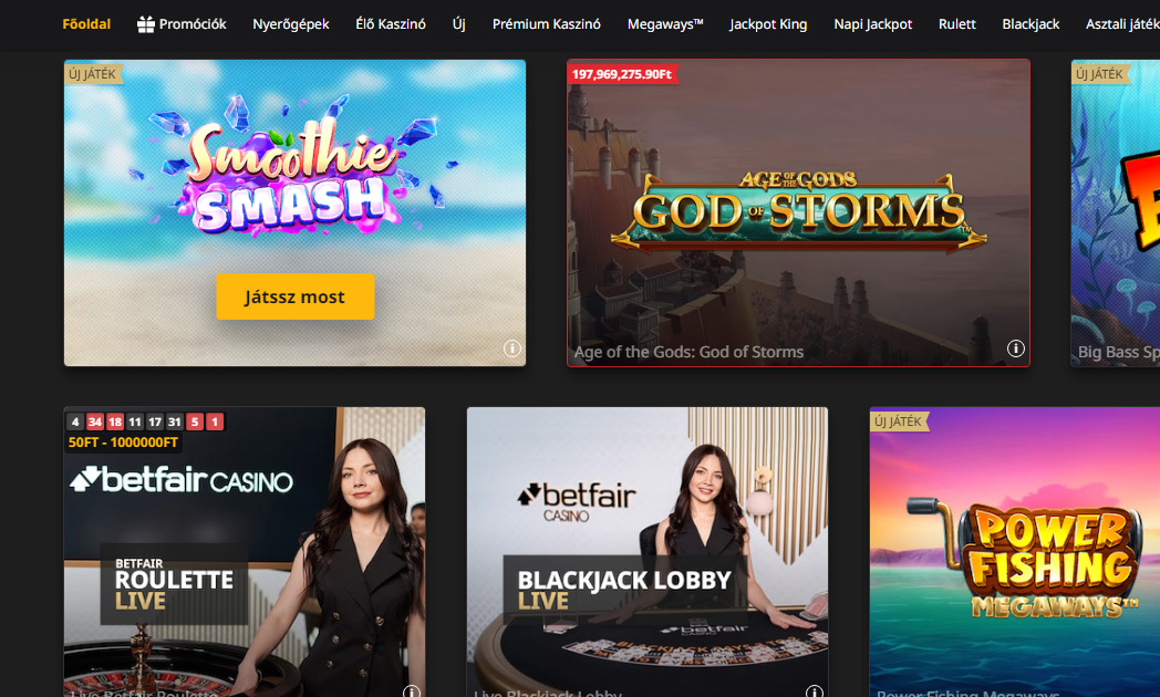 magyar casino oldal