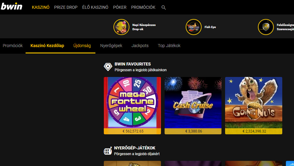 kaszinó online