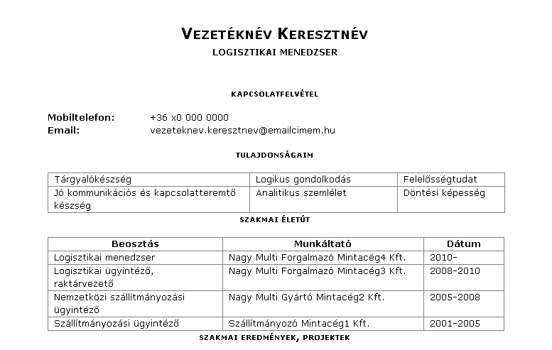 logisztikai