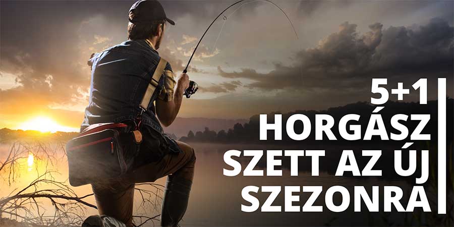 5 1 szett, amikkel megdöntheted a horgászrekordodat az új szezonban