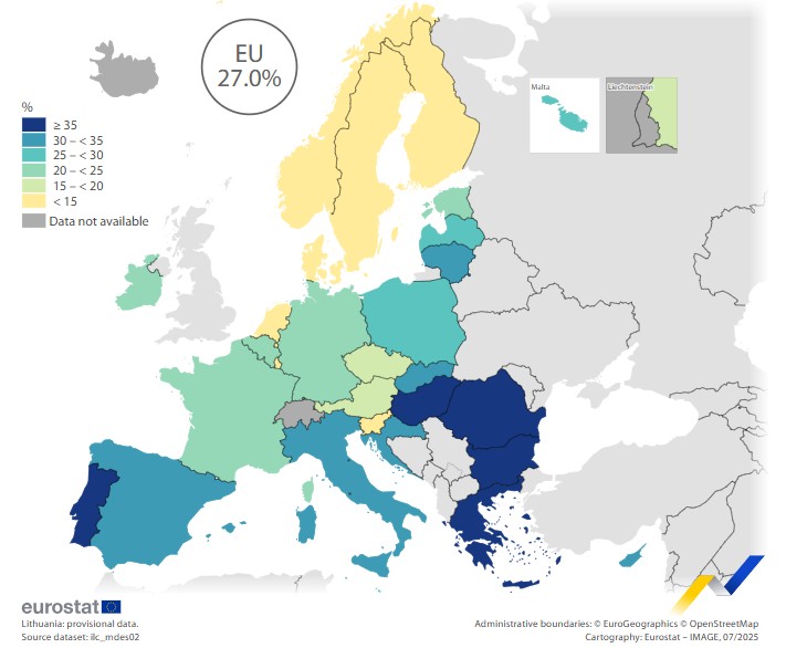 Az EU dolgozóinak negyede egy egyhetes nyaralást sem engedhetett meg magának