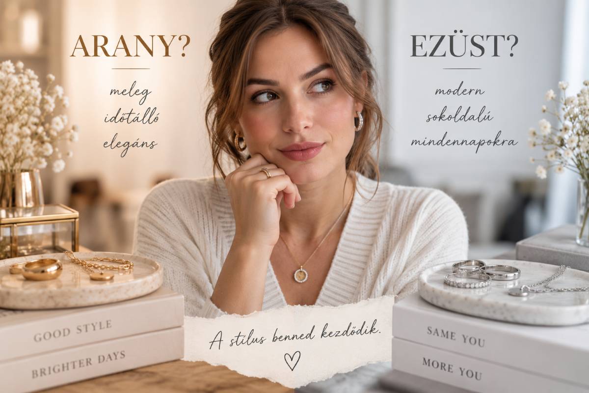 Arany vagy ezüst? Így válassz ékszert tudatosan a stílusodhoz