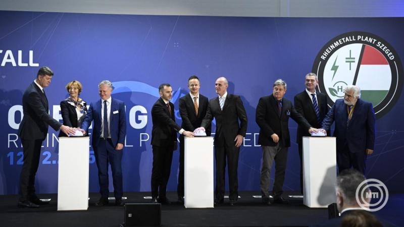 300 új munkahelyet teremt a Rheinmetall új beruházása Szegeden