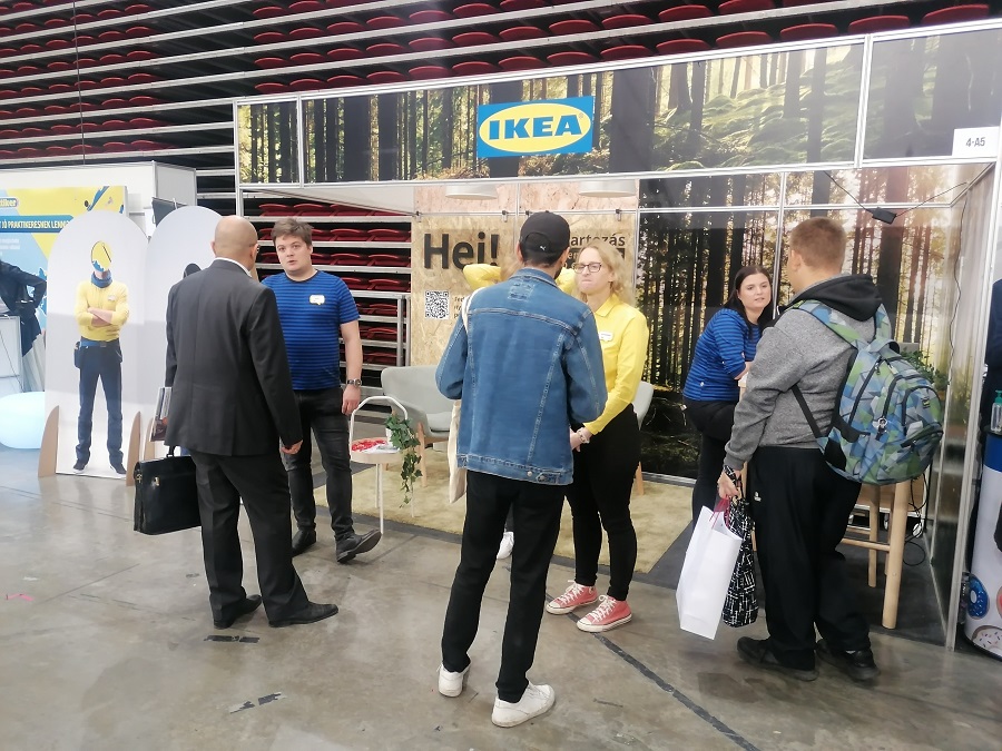 Ikea standja HVG Állásbörze 2022