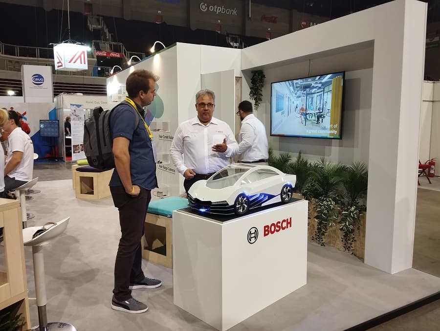 Nem hiányozhatott a kiállítók közül a folyamatosan bővülő Bosch