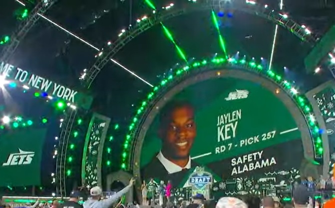 Jaylen Key named this year's Mr. Irrelevant