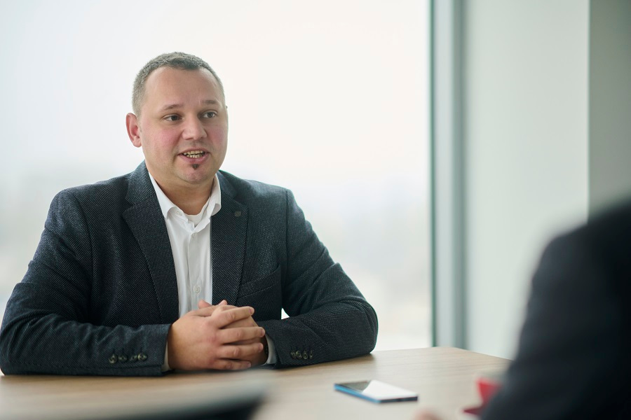 Mózsik Gábor, az ABB HR igazgatója