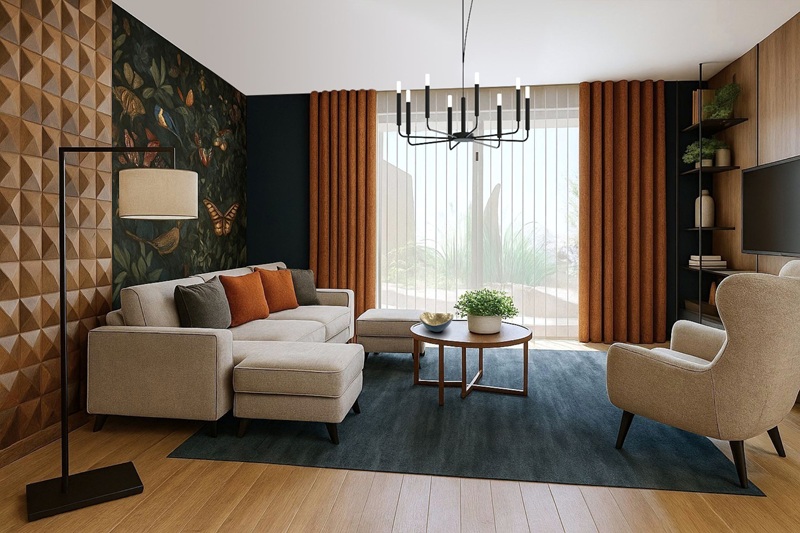 nappali látványterv, Sélei Annamária